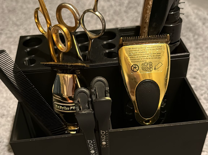 Friseur Box, Organizer, Barber Box, Scherenhalter