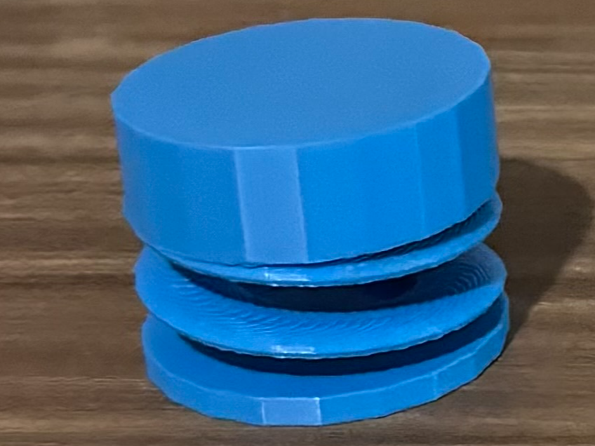 Button  (about 2 hours on a Bambu Lab P1S)