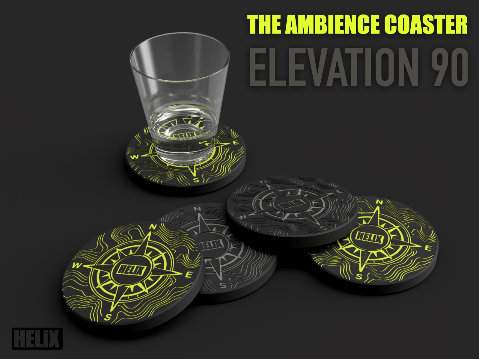 HELiX "Elevation 90" – The Ambience Coaster