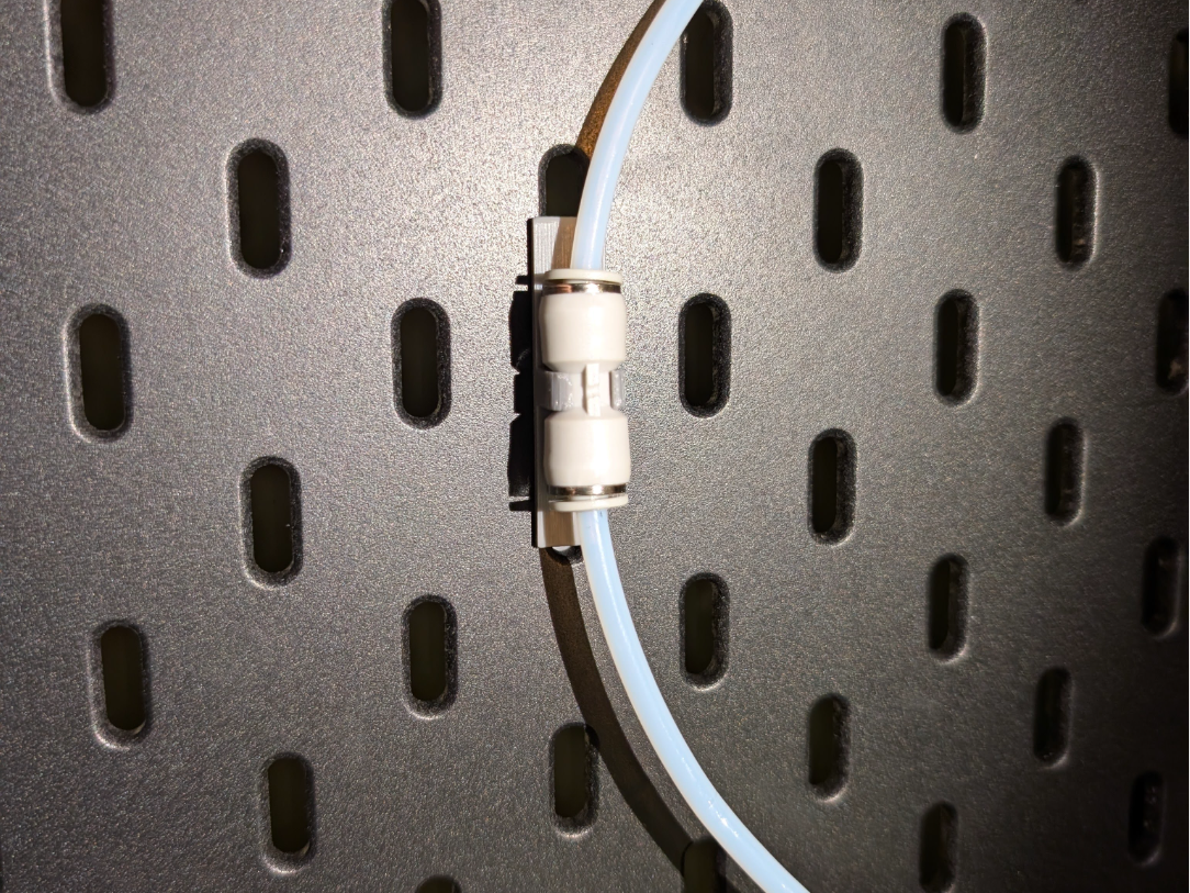 Ikea Skadis Pfte Tube connector/coupler bracket