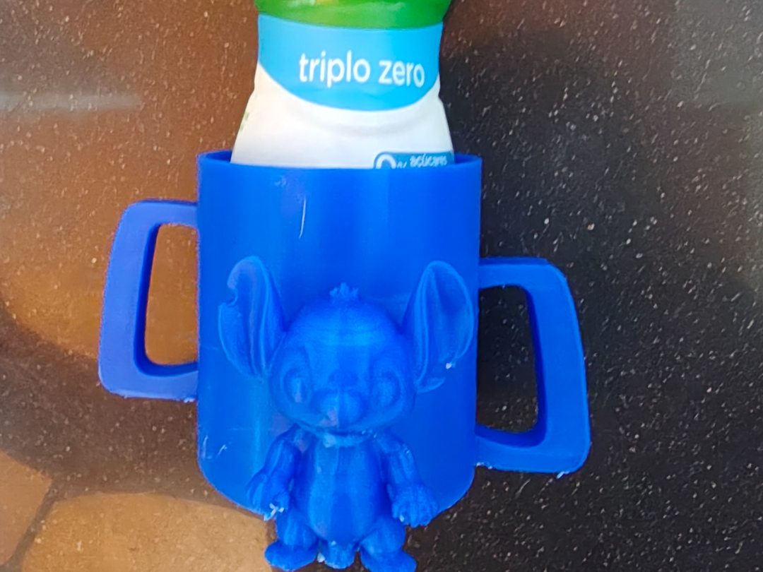 Yogurt holder stitch