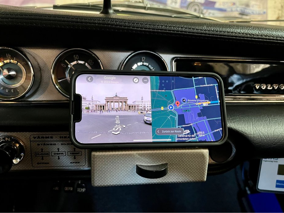 Volvo P1800 ashtray cellphone holder