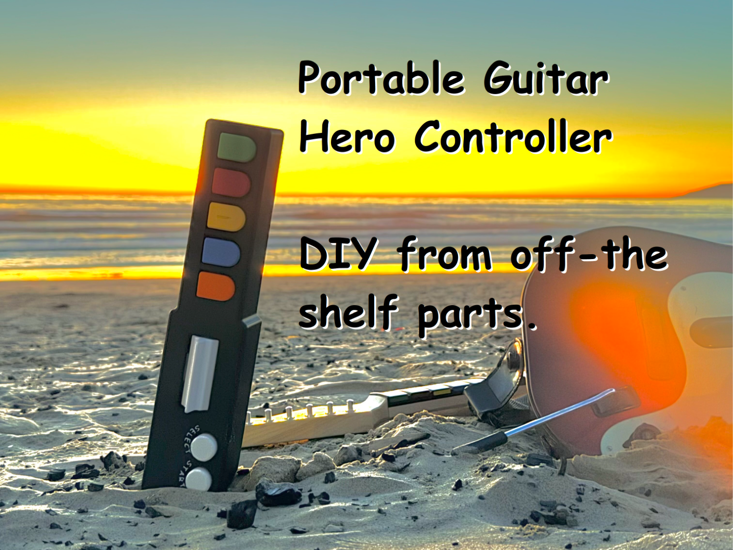 RIFFSTICK - Portable Clone Hero & YARG Controller