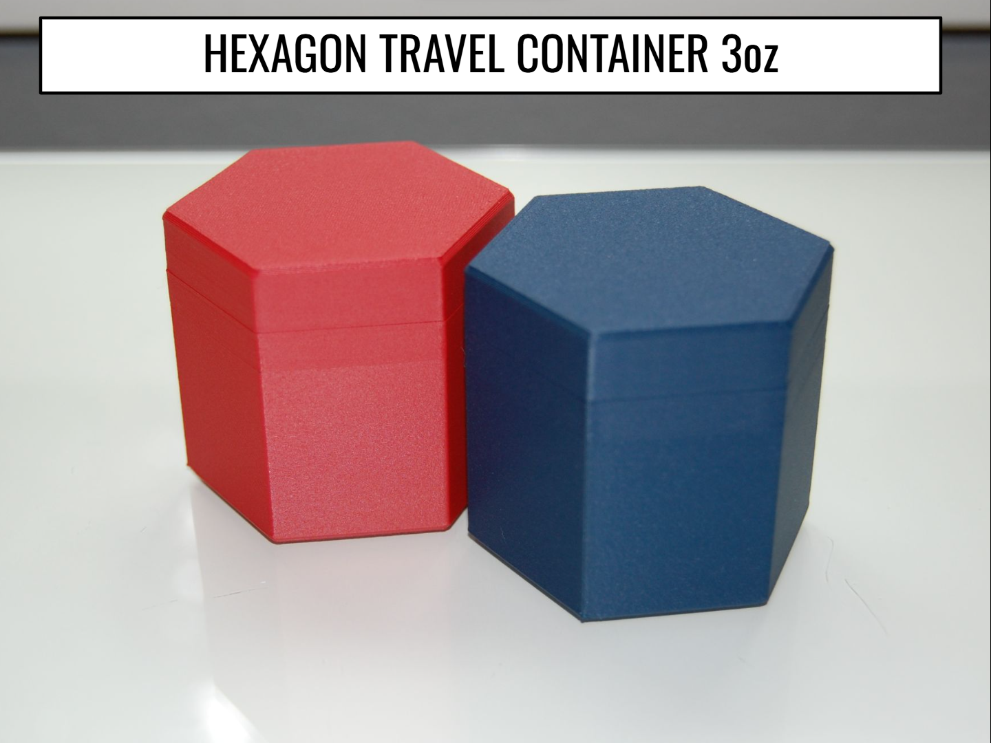 Hexagon Travel Container 3oz