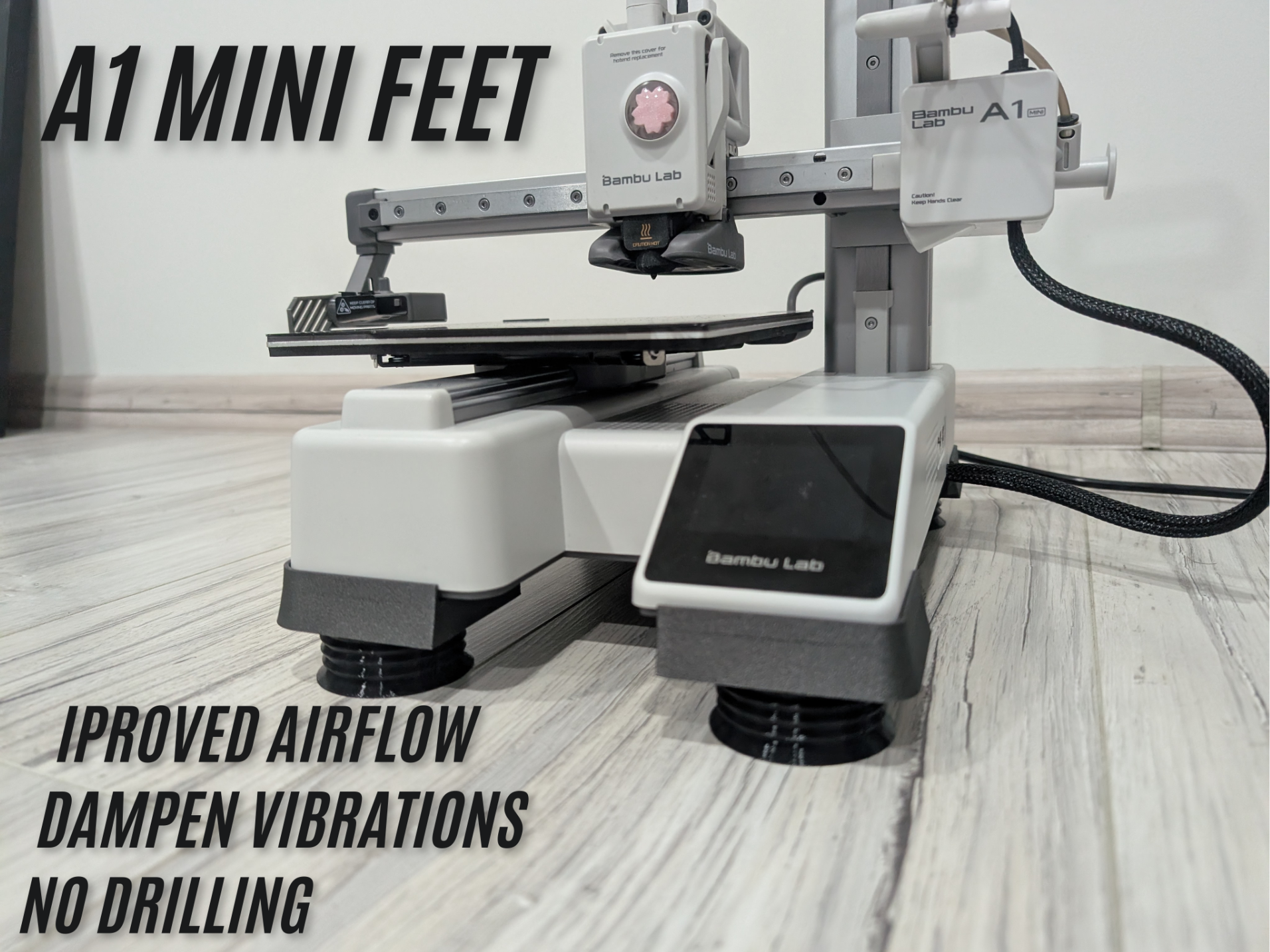 A1 Mini Elevated Anti-Vibration Feet