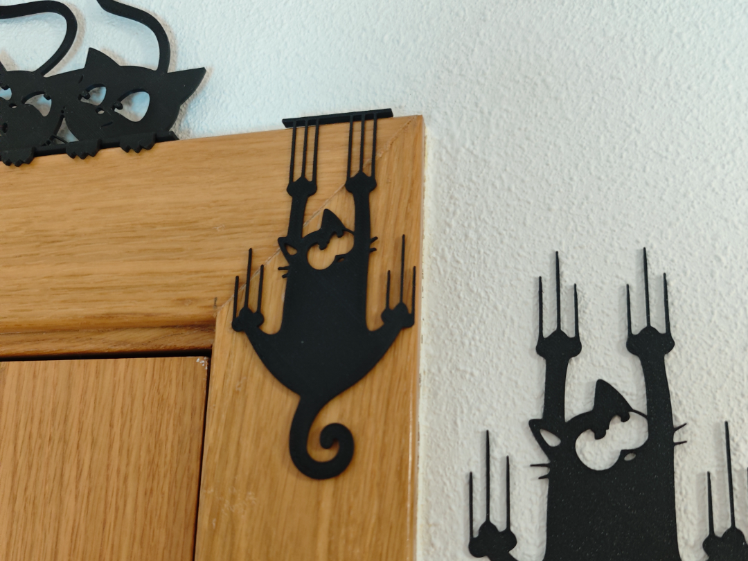 #9 Hanging Cat Wall art/ Door art Collection