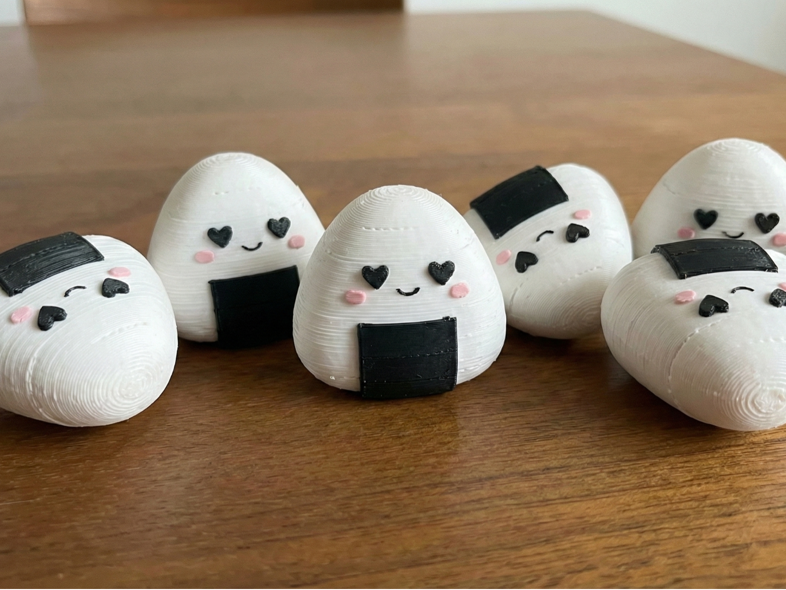Onigiri in love for Valentine's day