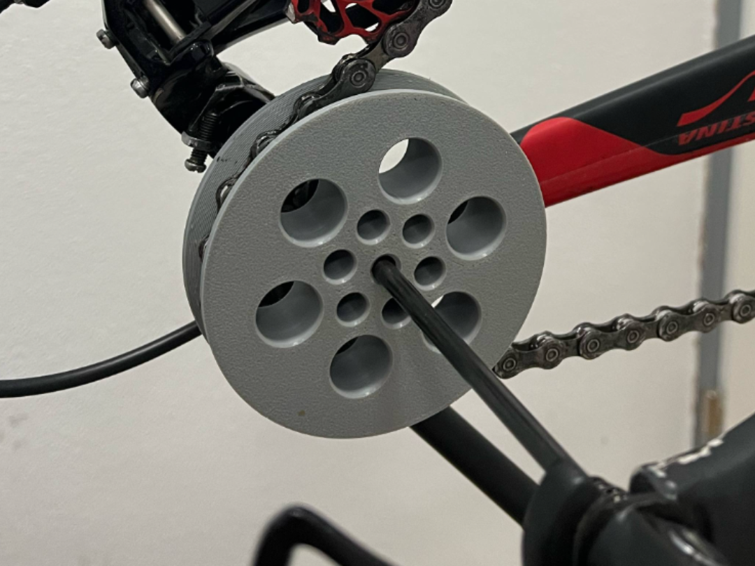 Bike chain wheel