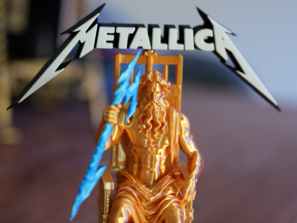 Metallica Zeus theme Athens