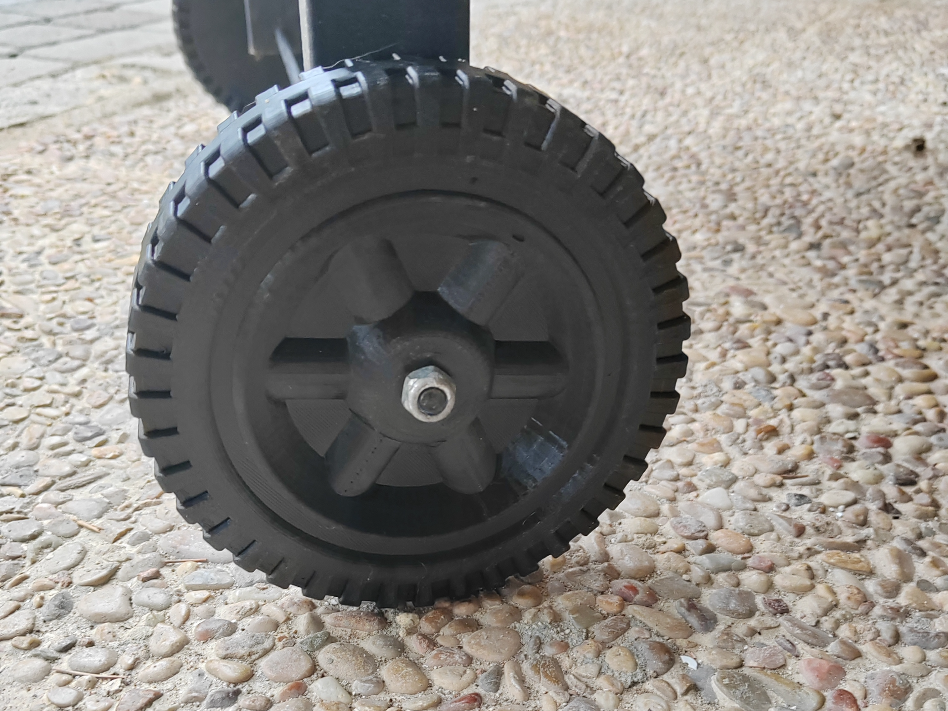Portable Barbecue Wheel