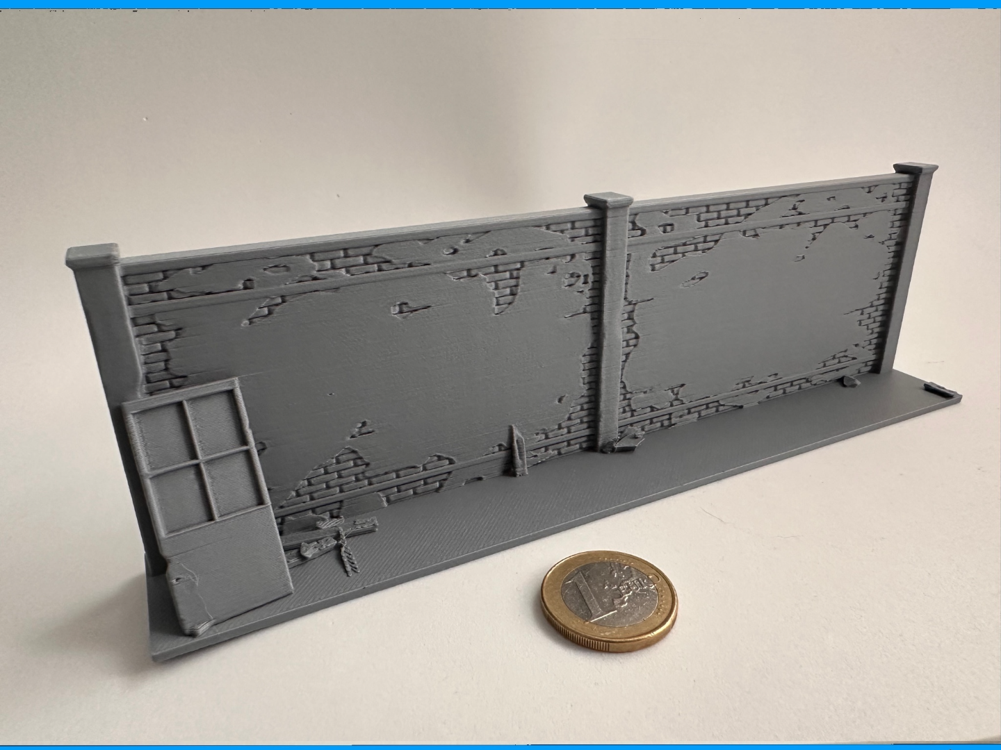 Diorama Muro de ladrillos3 para GRAFFITI - STL 3MF