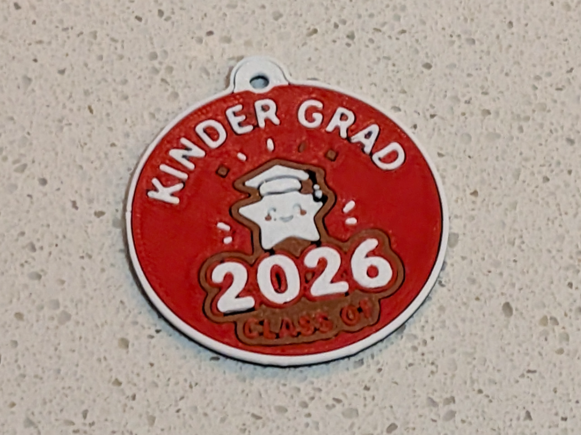 Kindergarten graduation 2026 keychain