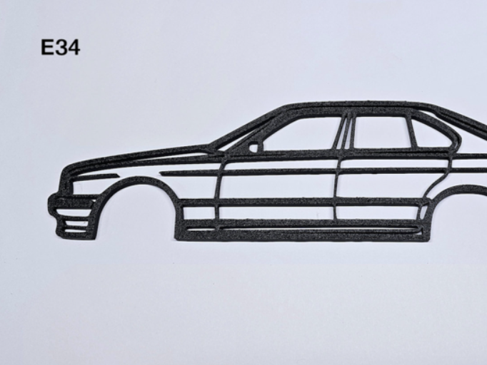 BMW E34 Silhouette