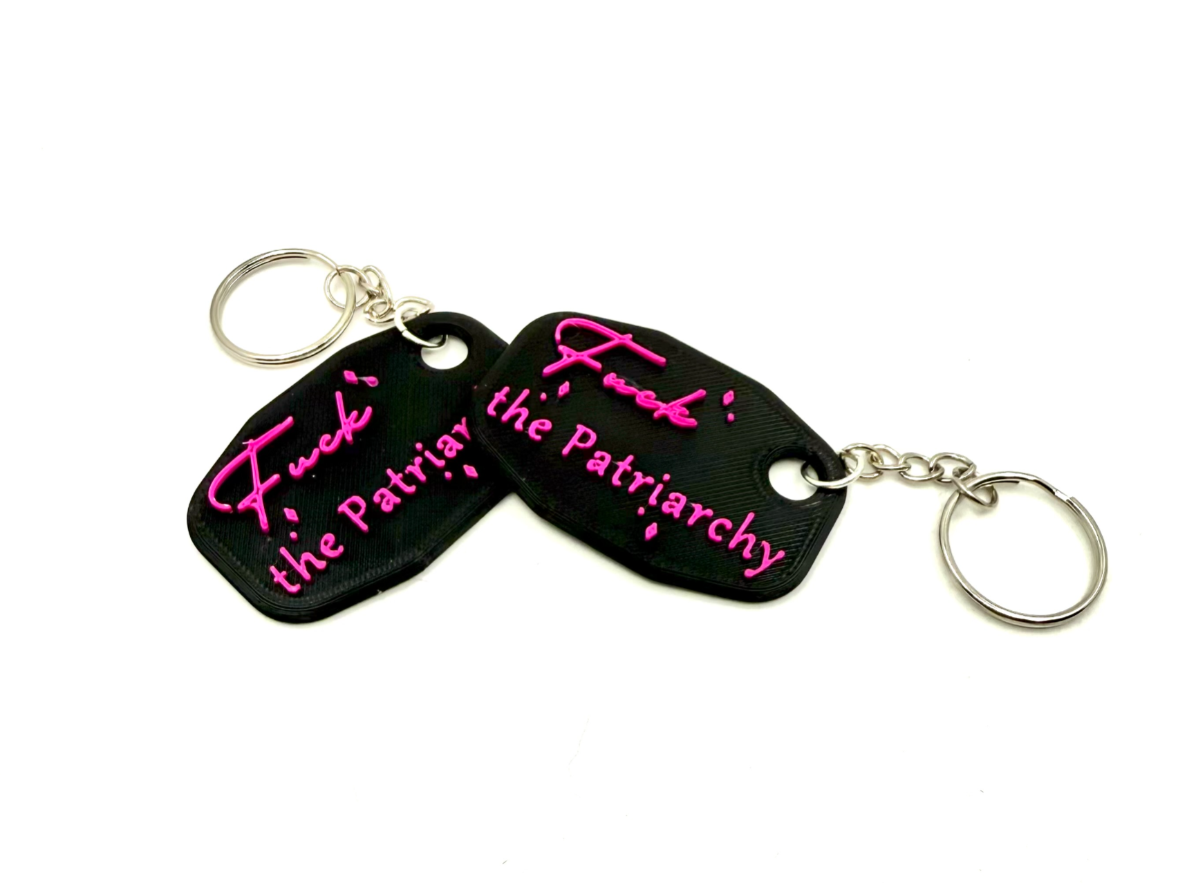 Patriarchy (FTP!) Keychain