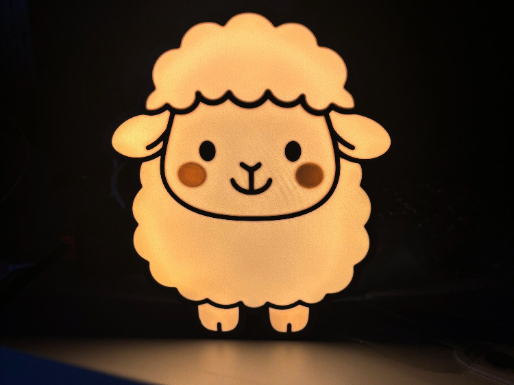 Nachtlicht Schaf