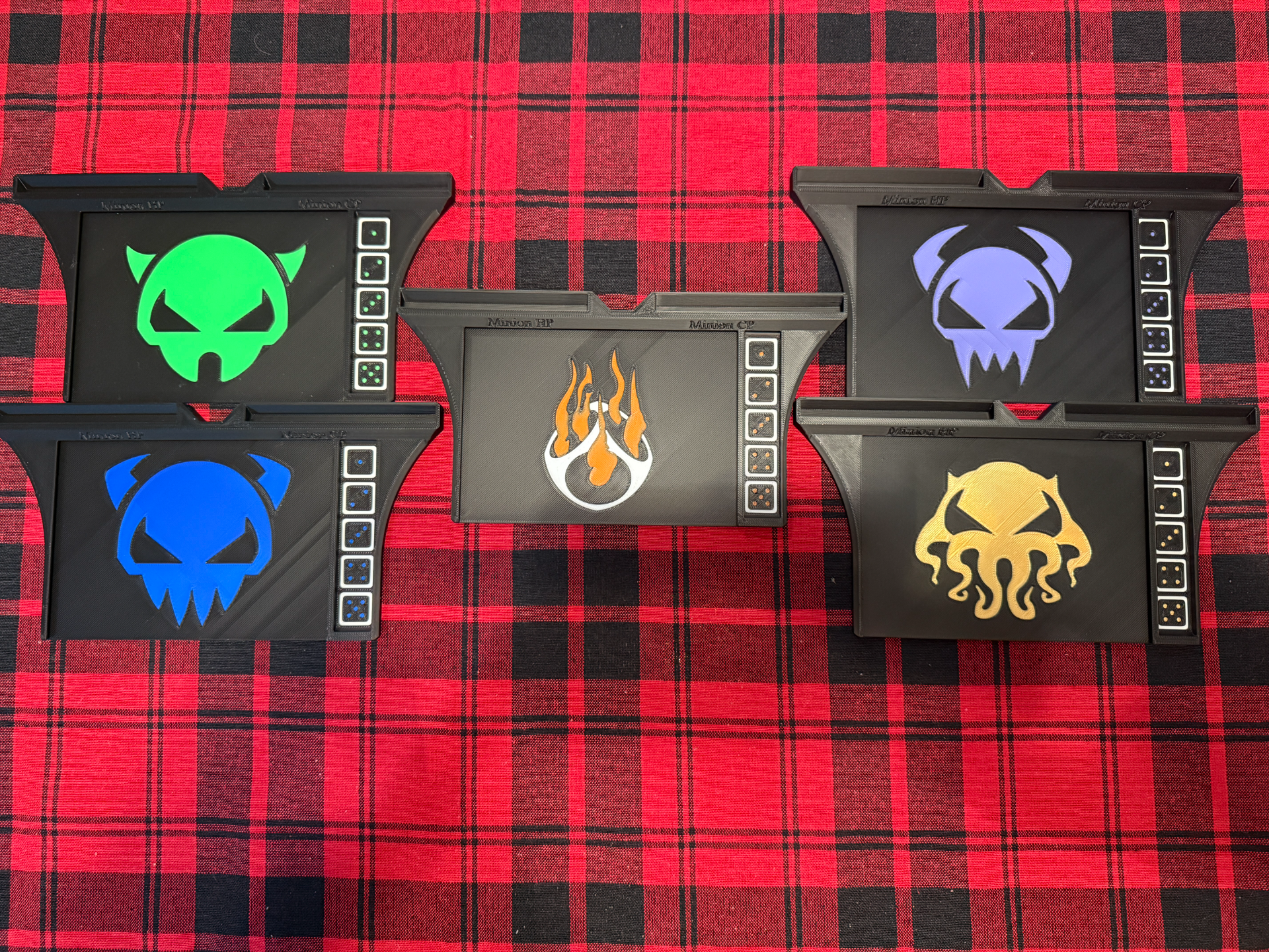 Dice Throne Minion Dashboard Double Dial