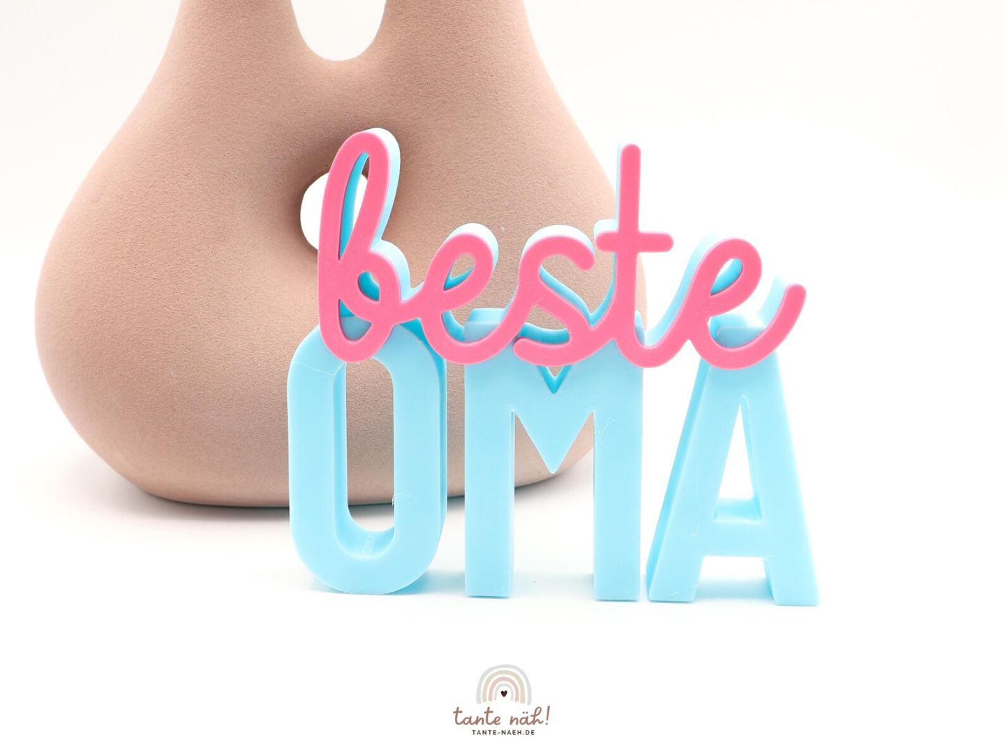 Beste Oma | 3D Schriftzug | Geschenkidee