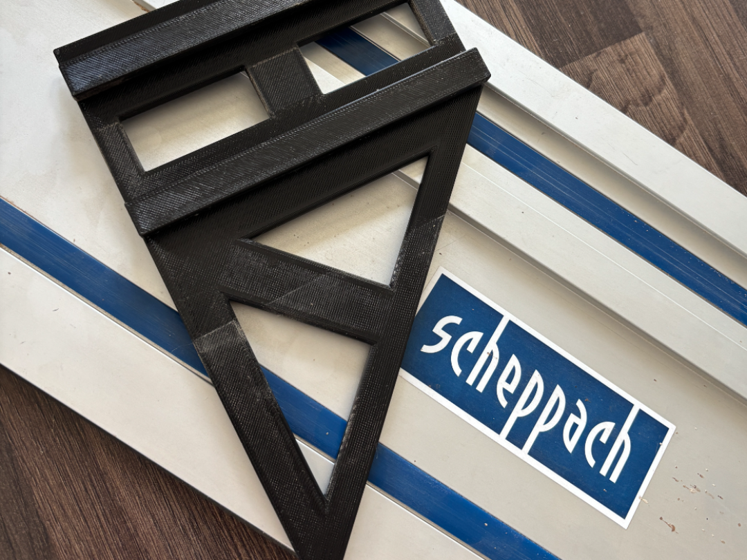 Speed Square 90 + 45 degree angle Scheppach PL55