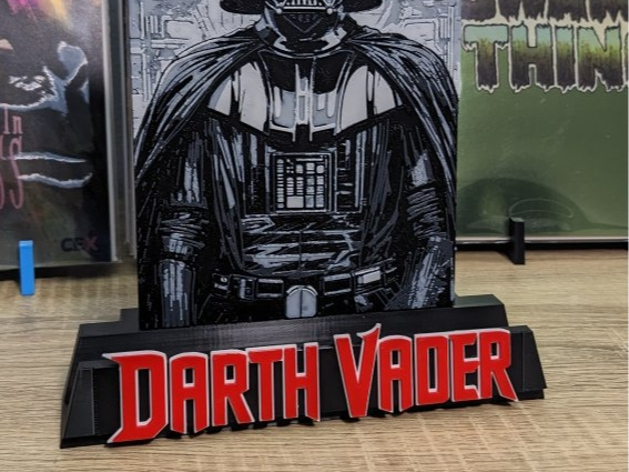 Darth Vader Comic Book Stand -Graded and Raw books