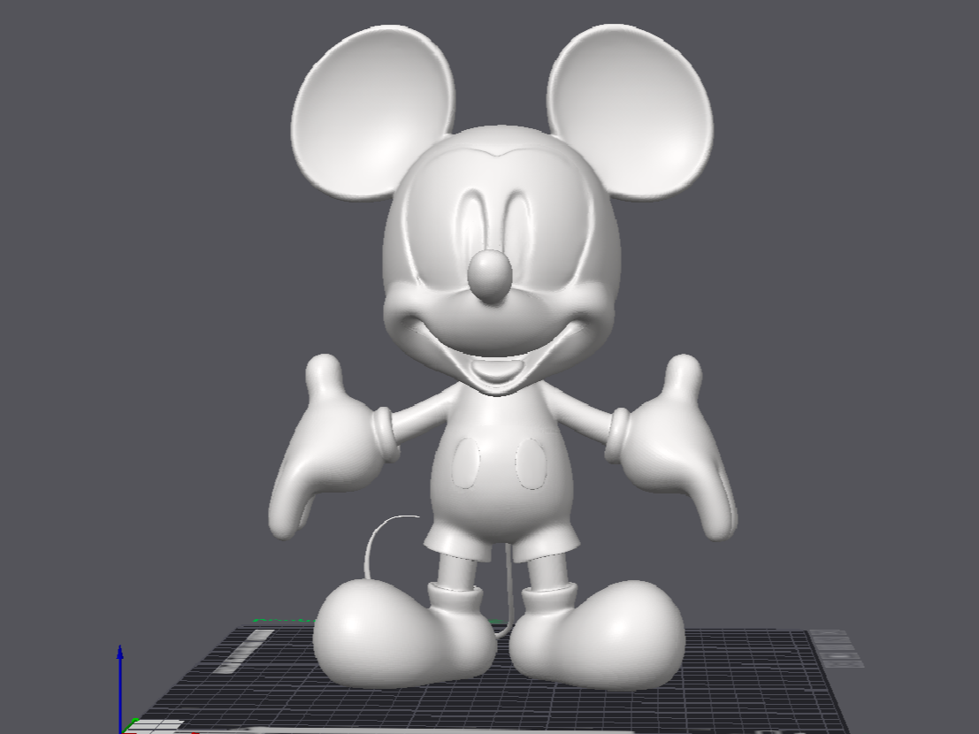 Mickey Mouse 3D Model