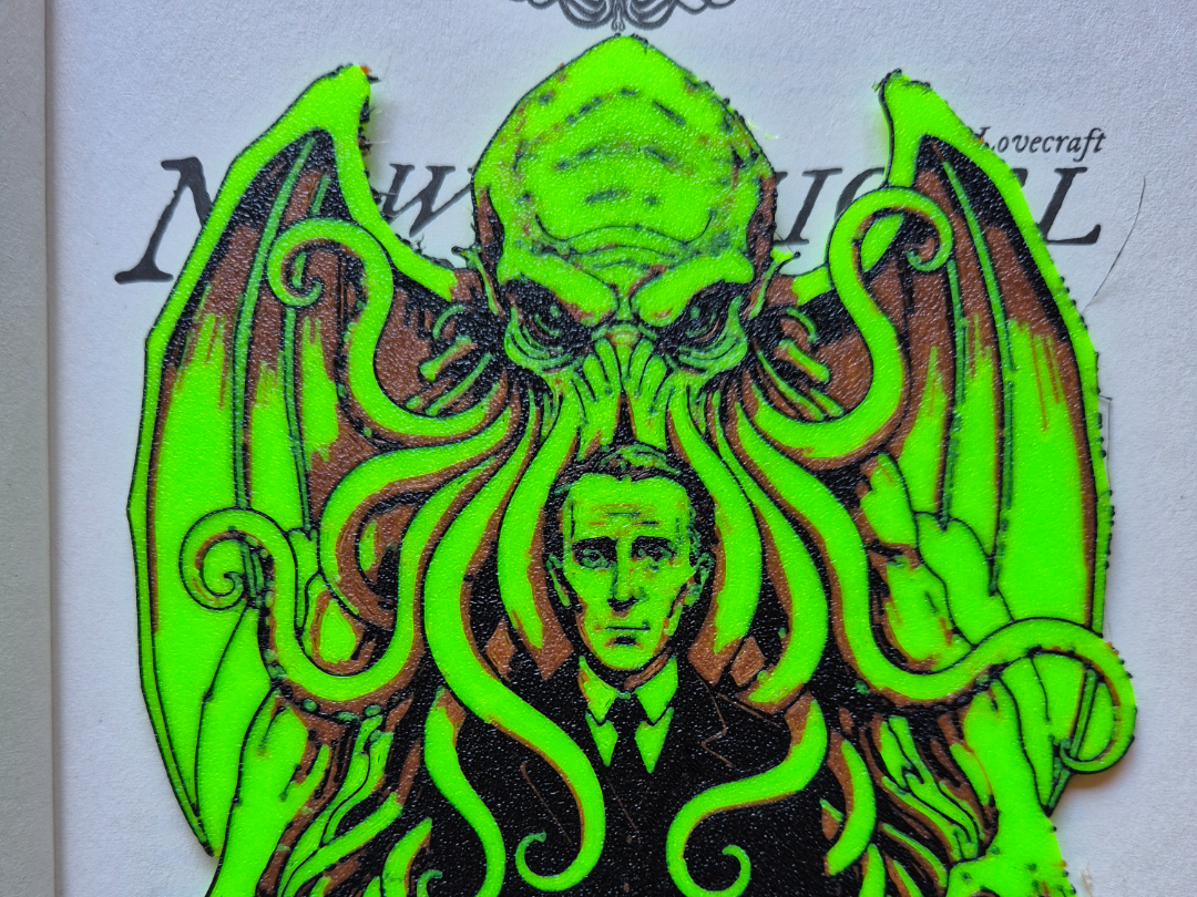 lovecraft cthulhu bookmark, decor