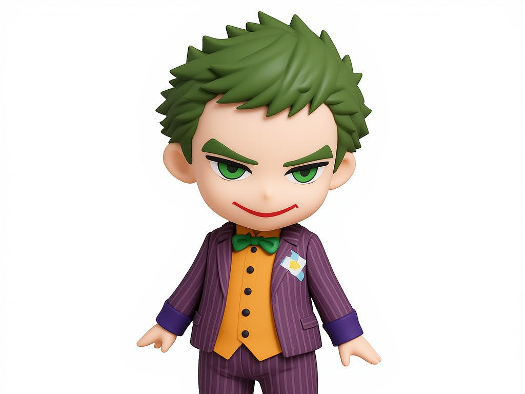 Chibi Joker Cosplay Figurine