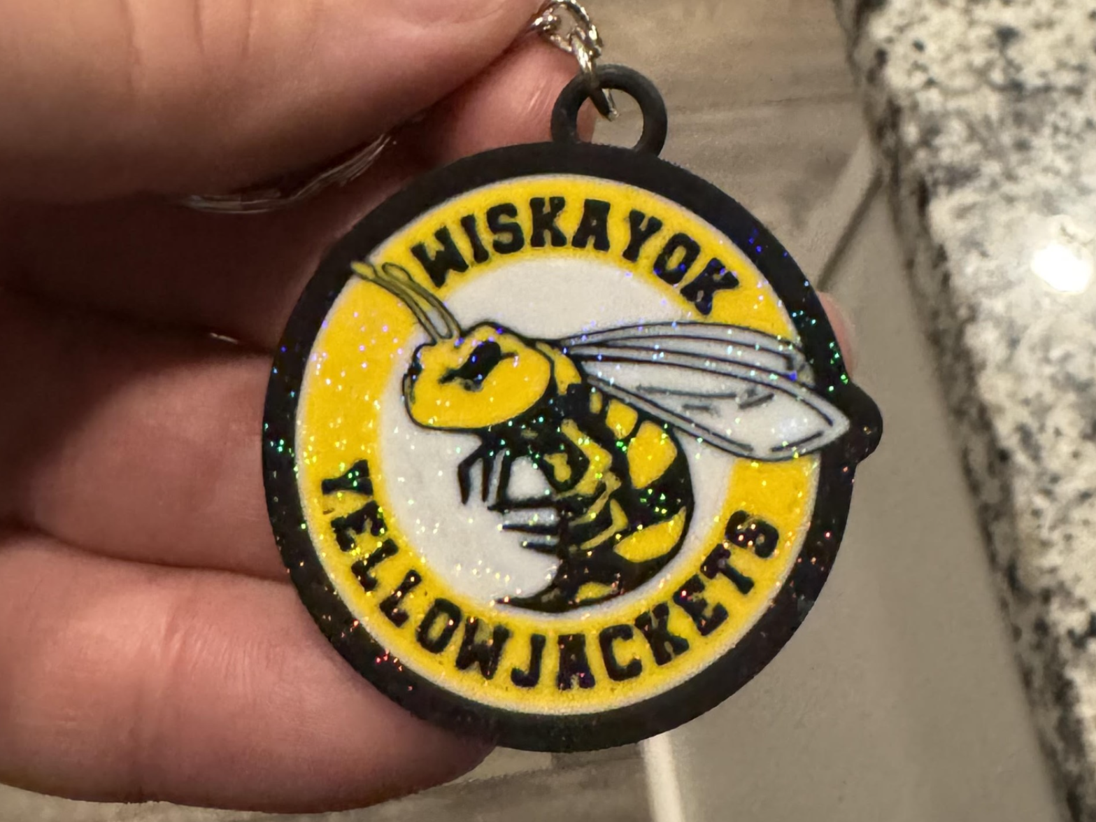 Yellowjackets Keychain