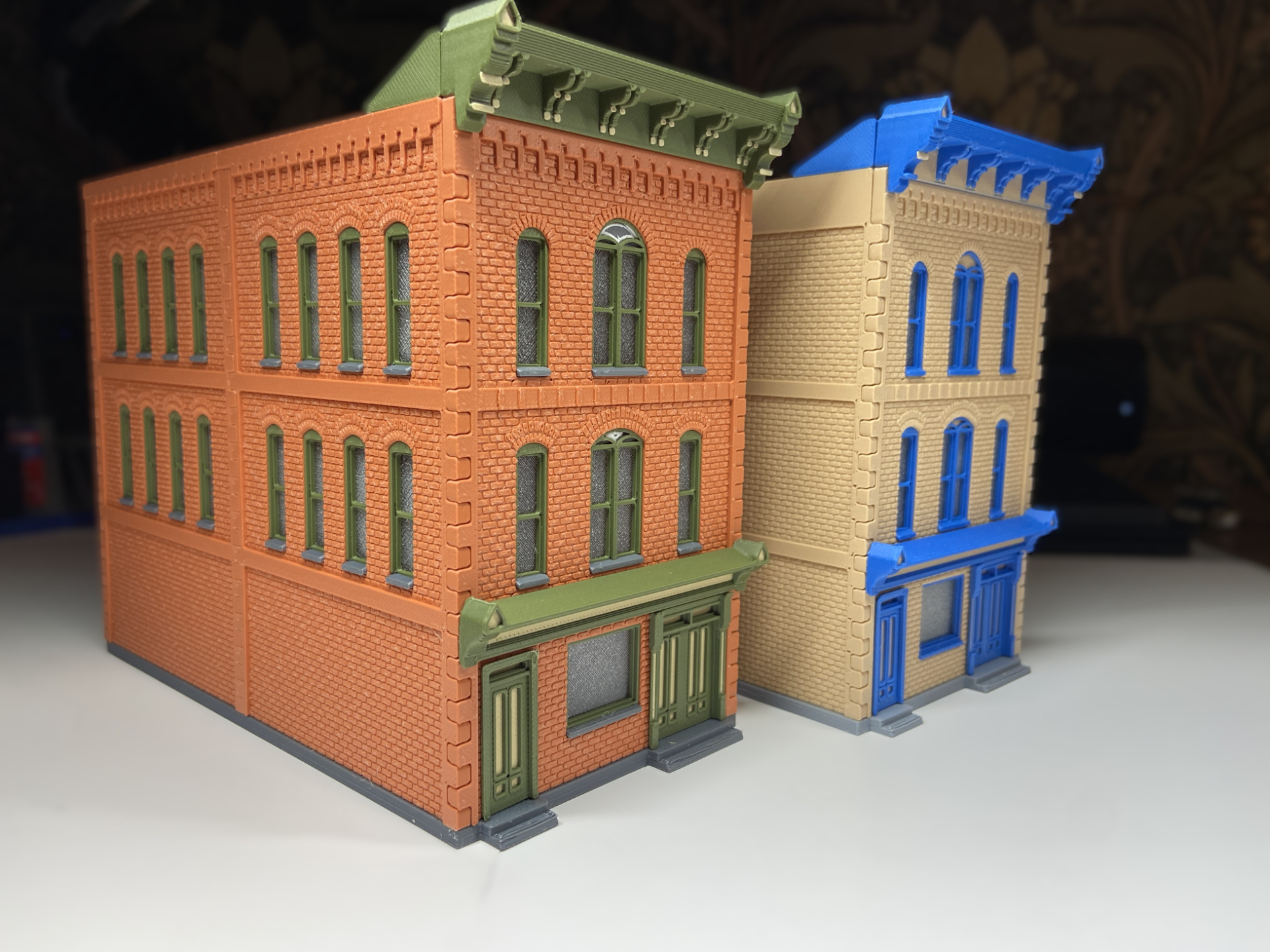 Greene Building, 1882, HO Scale
