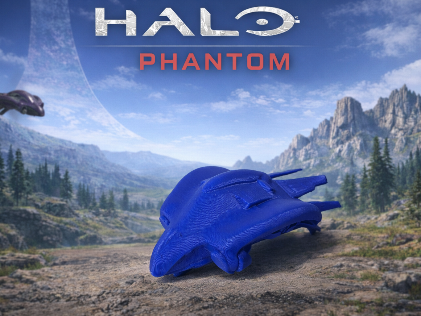 Halo Covenant Phantom Dropship