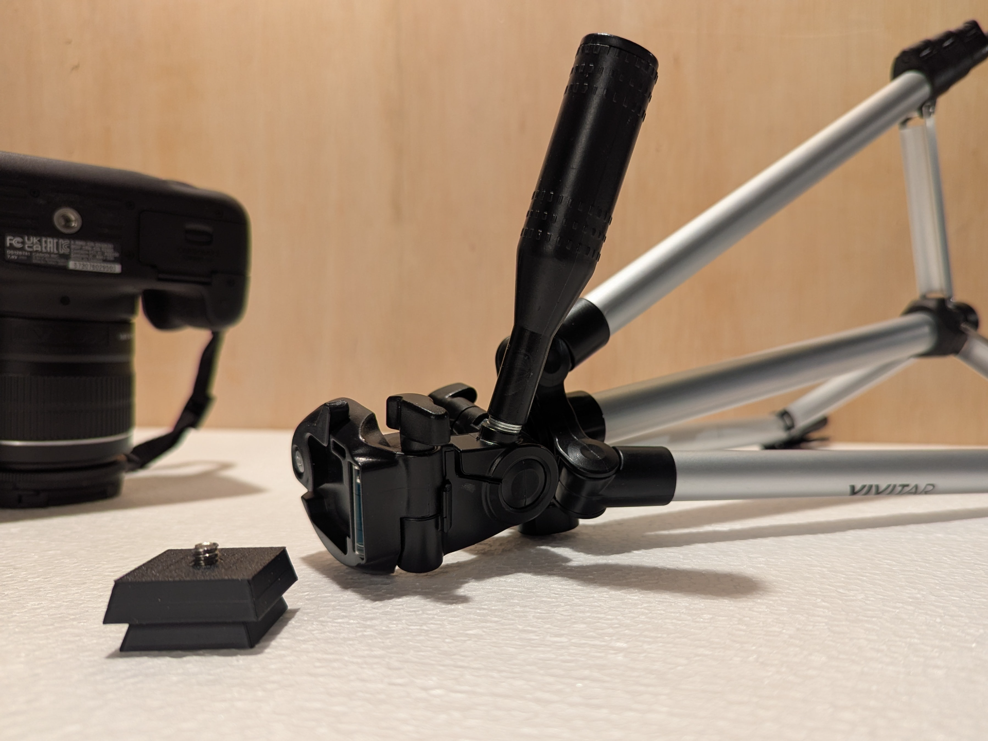 Tripod Quick Release Plate 27mm (Parametric Model)