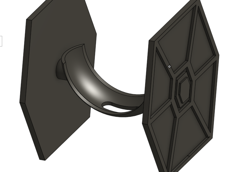 Tie Fighter Echo Dot Holder