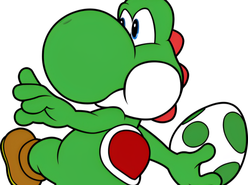 Yoshi mit Ei Lightbox /lampe Wand oder Stand