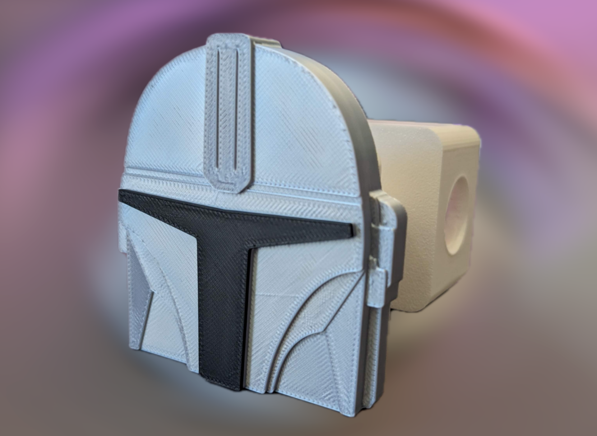Mandalorian tow hitch cover
