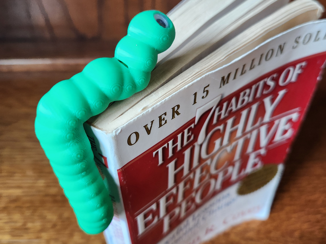 sayKaren Bookworm Bookmark Bookhook