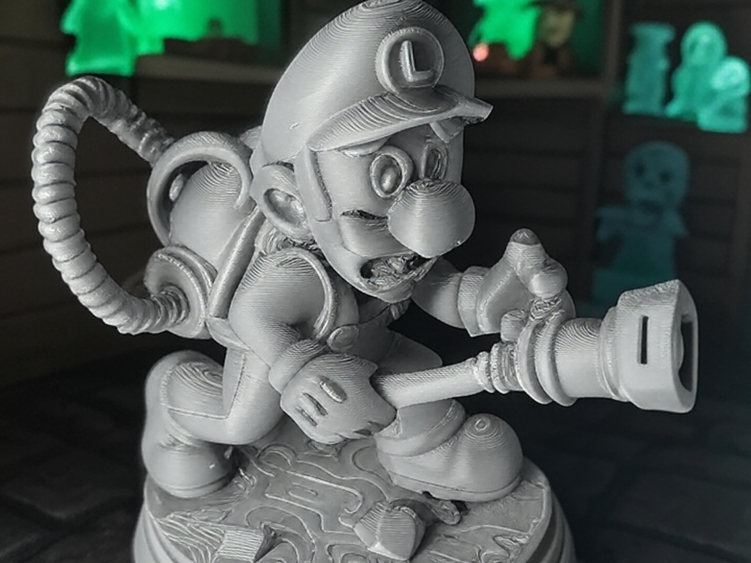 Luigi torche Luigi Mansion Nintendo