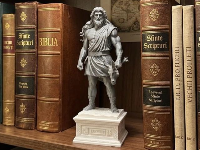Samson the Judge - Biblical Hero Statue