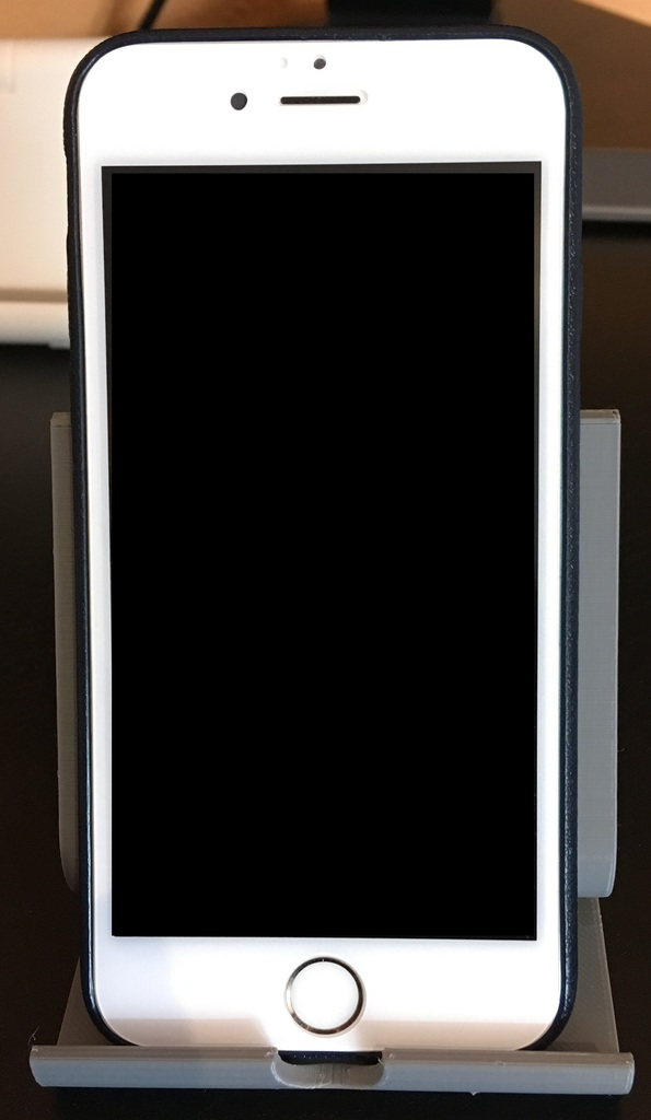 Phoneholder on table
