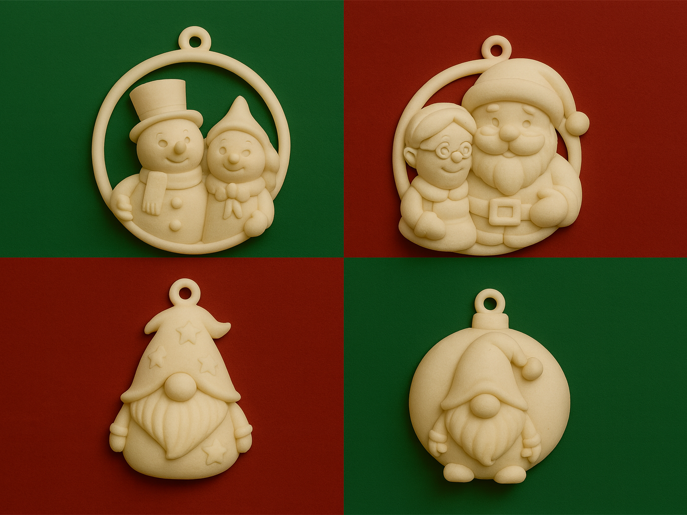 Festliche Weihnachtskugeln