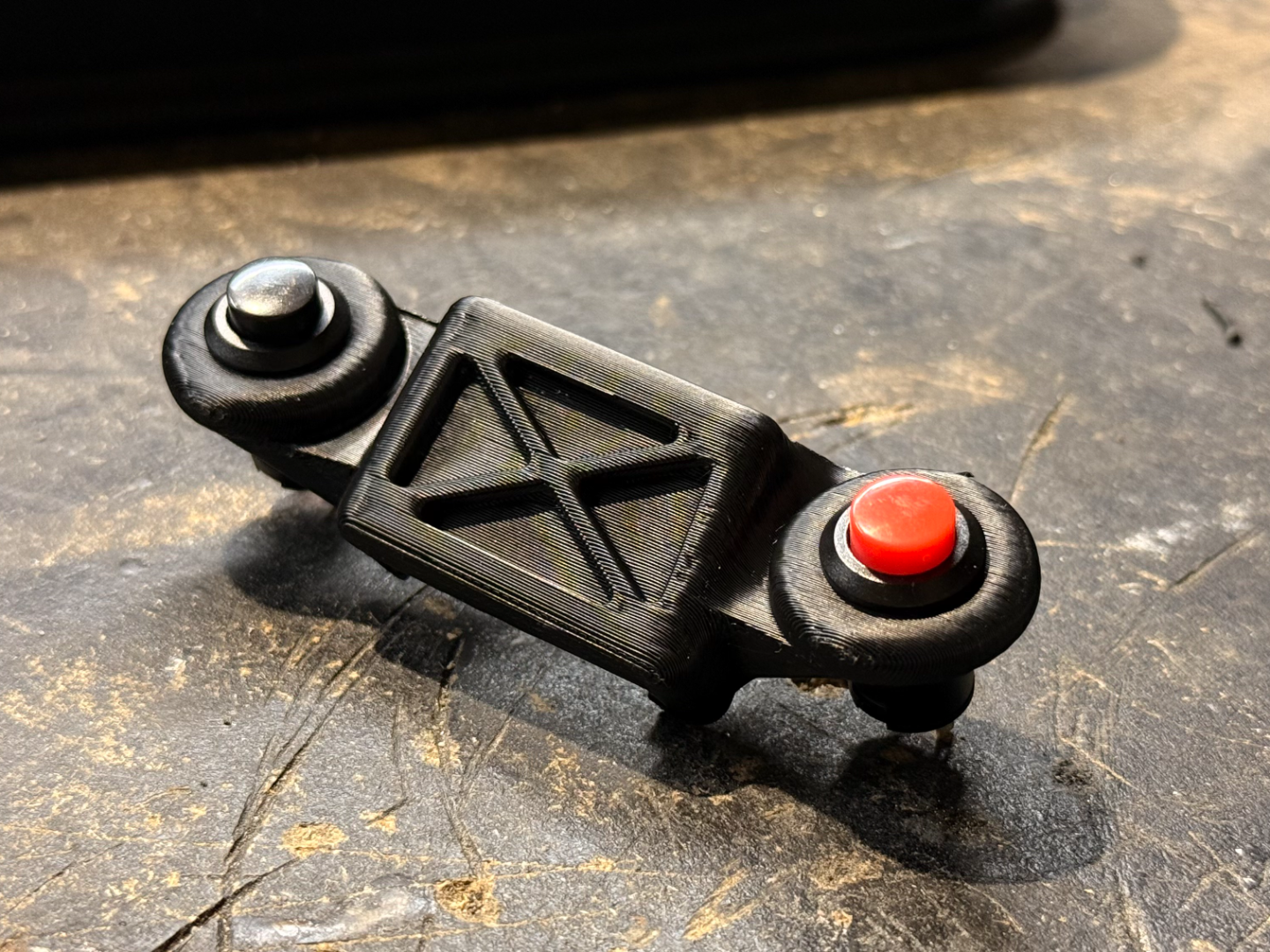 Double Button Support Sparco R368 Steering Wheel
