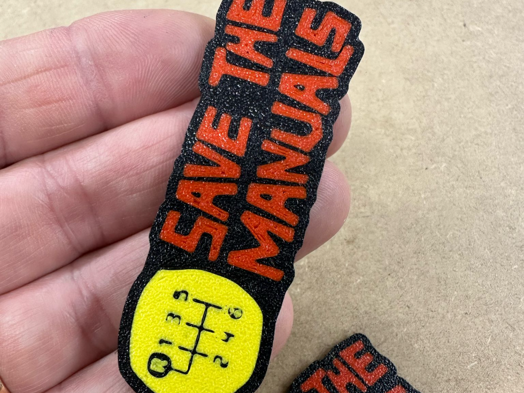 SaveTheManuals KEYCHAIN