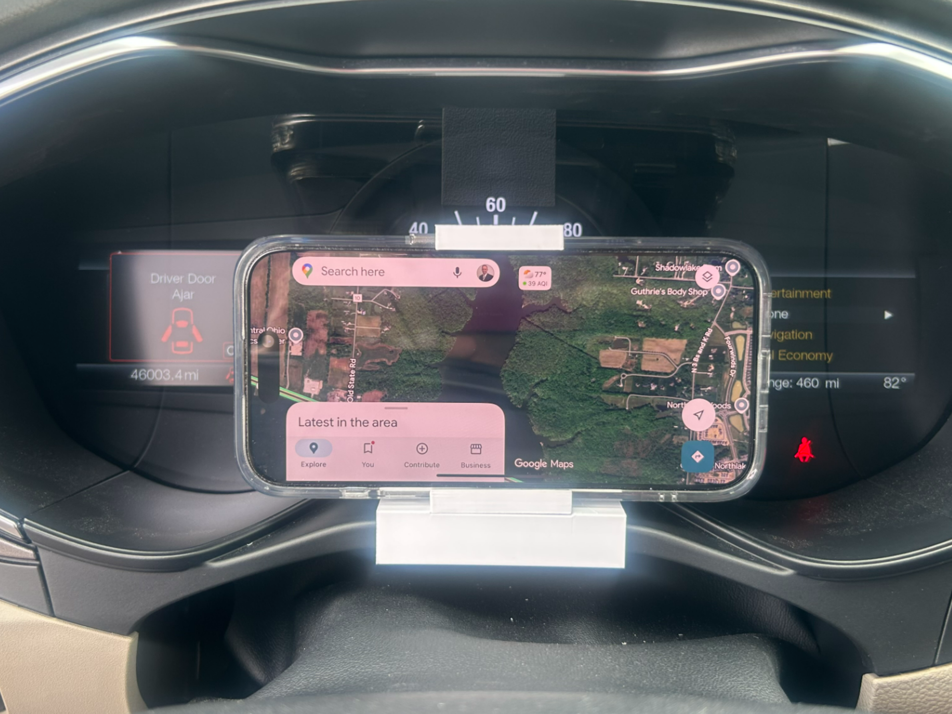 Dashboard Phone Holder