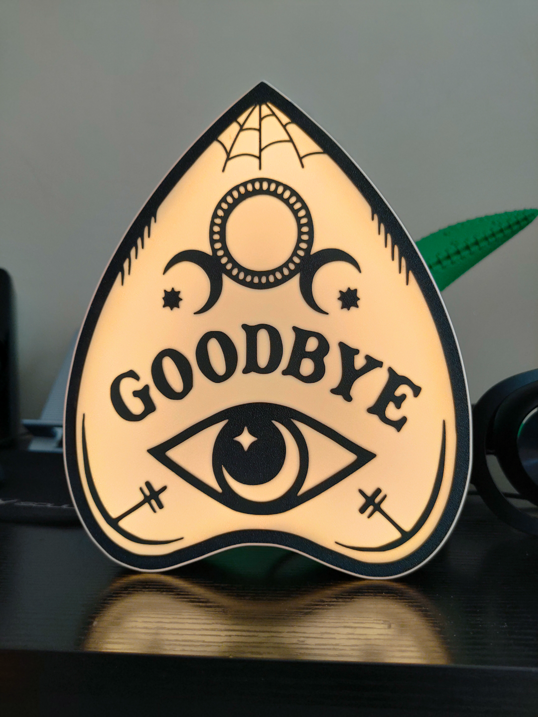 Ouija Goodbye ligh box