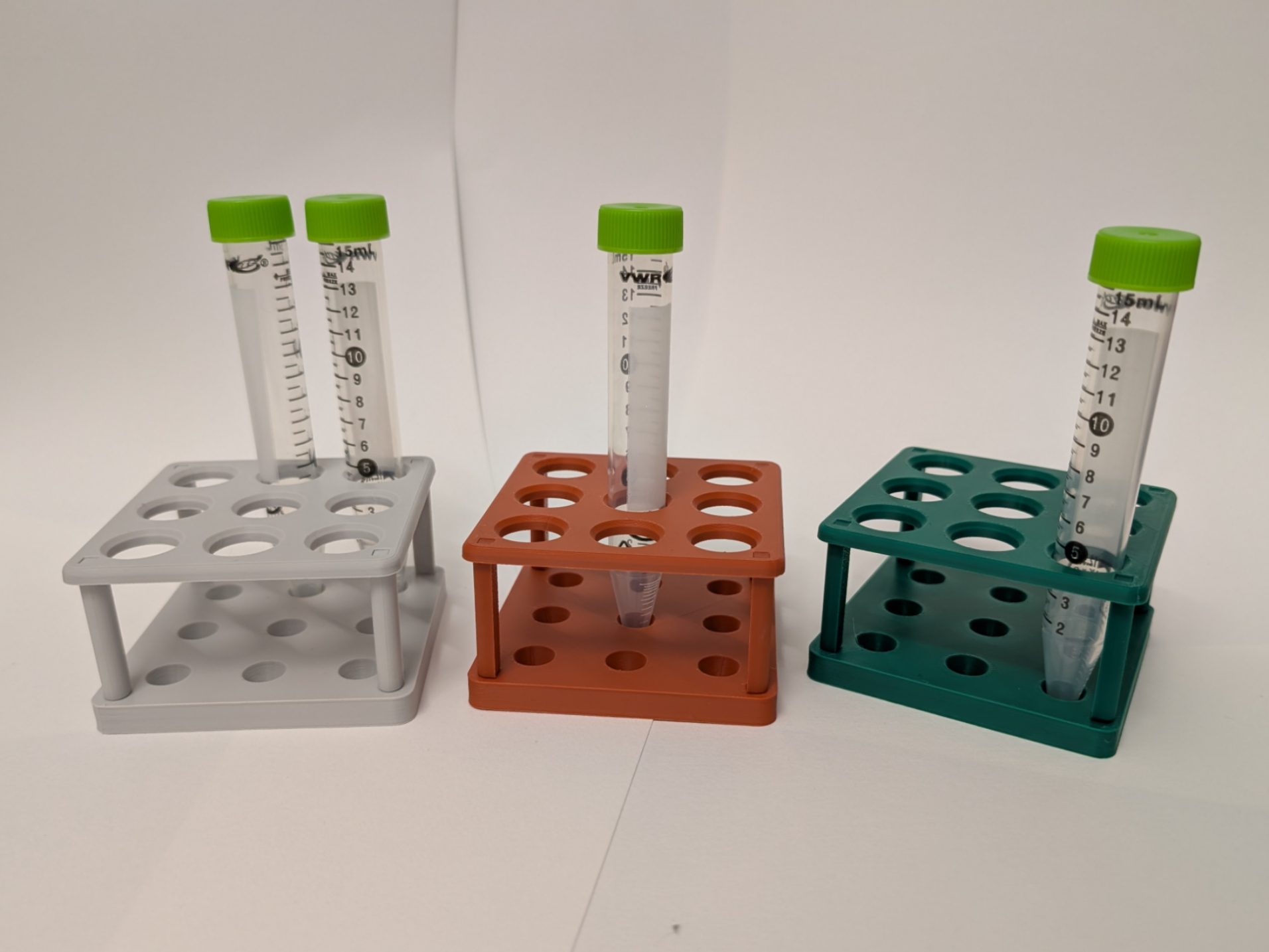 15 and 5 mL Centrifuge Tube Holder v2, 3x3