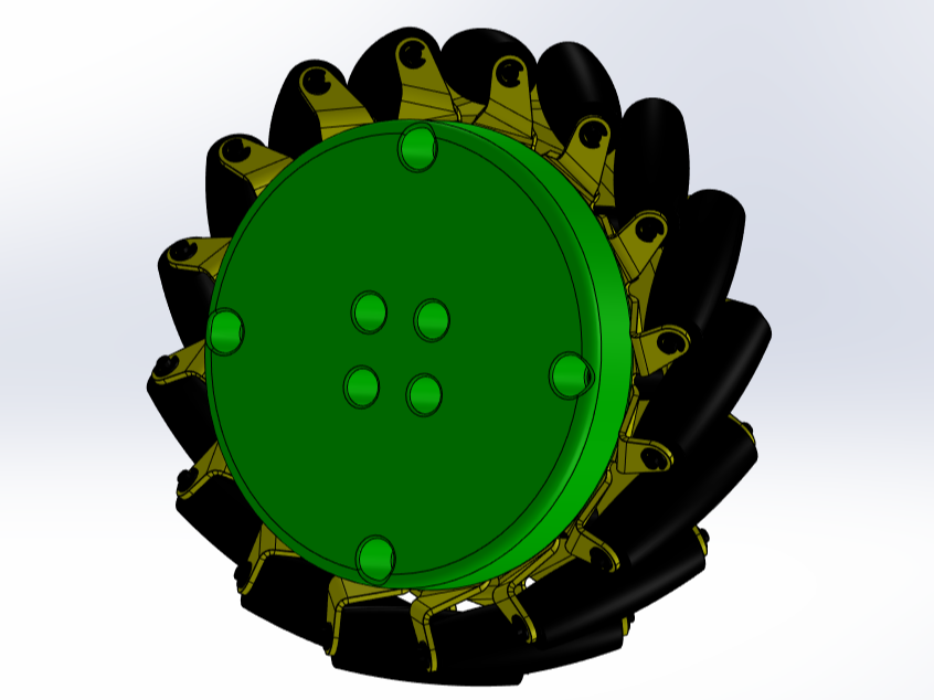 goBilda 140mm mecanum wheel hub cap