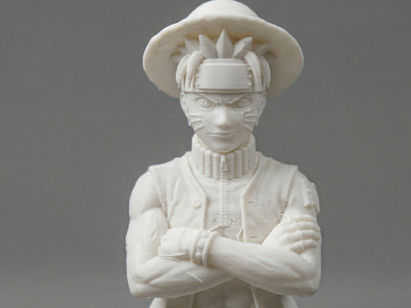 Naruto and Luffy 3D Print Model 412