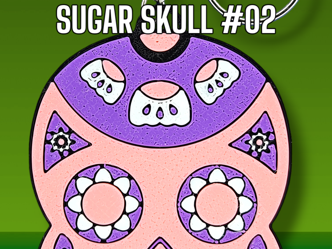 Sugar Skull Day of the Dead Día de Muertos #02