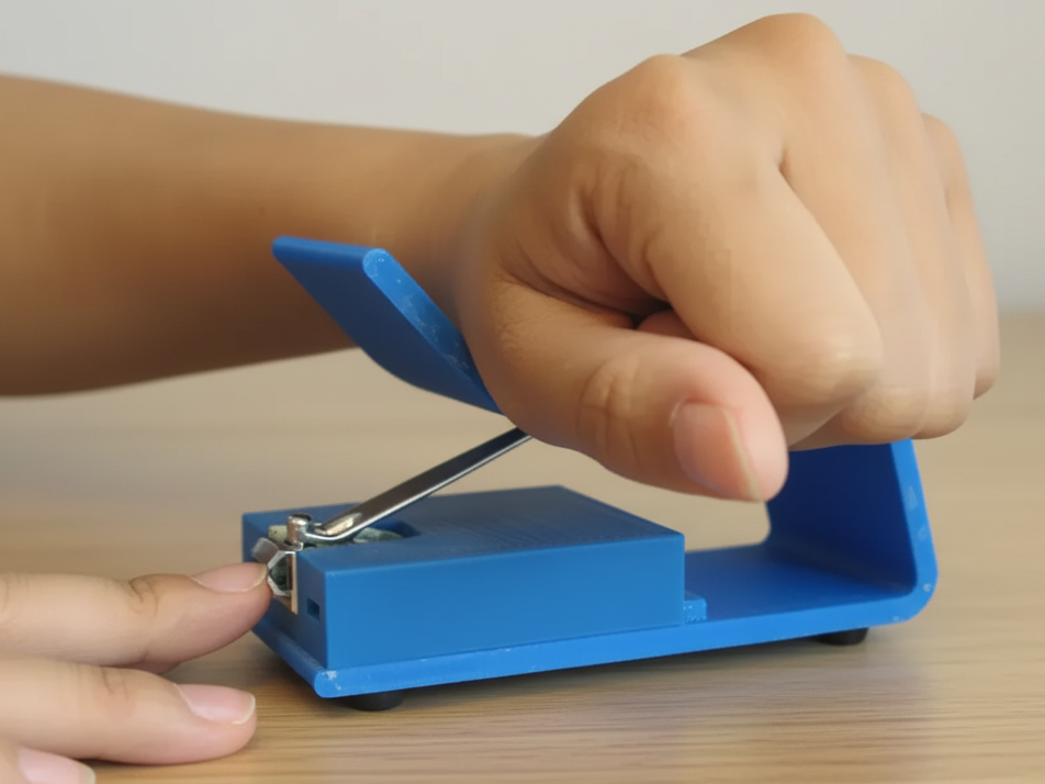 Assistive Nail Clipper Holder