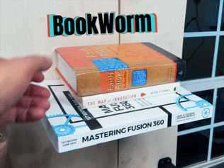 BookWorm: Invisible Bookshelf V2!