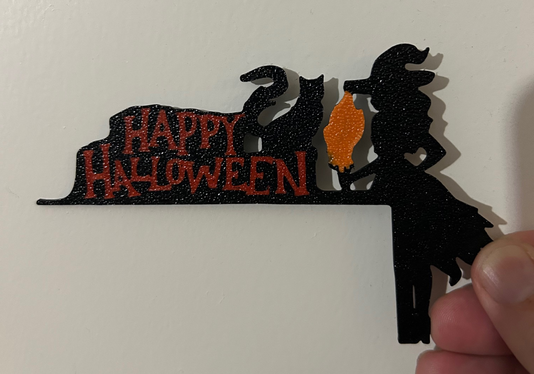 Deco Halloween pour porte