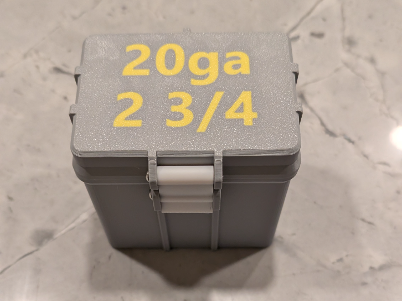 20 Gauge 25rnd Ammo Box